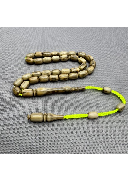 Usta Işçilikli Havşa Delikli Sıkma Kehribar Tespih