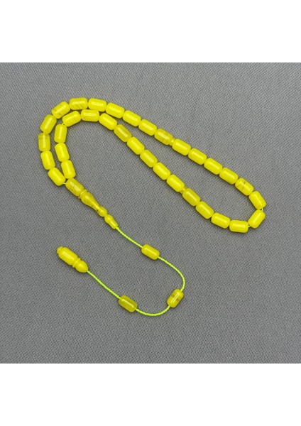 Osmanlı Sıfır Yapı Benzetme Özel Hamur Yoğun Hareli Sıkma Kehribar Tespih