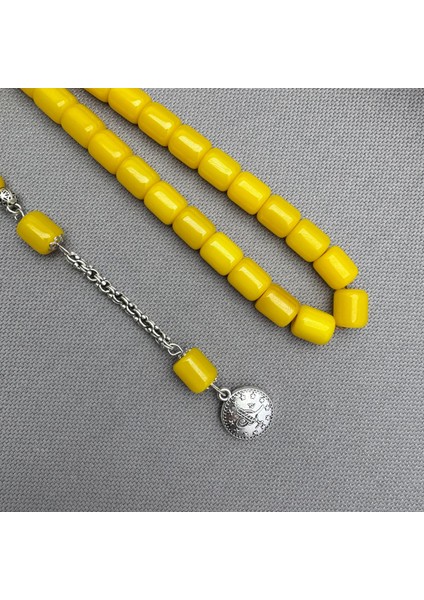 Alpaka Püsküllü Havşa Delim Renk Alan Özel Hamur Sıkma Kehribar Tespih modelleri