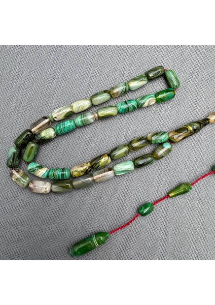 Usta Işçilikli Turkuaz Renk Okyanus Temalı Sıkma Kehribar Tespih indirimleri