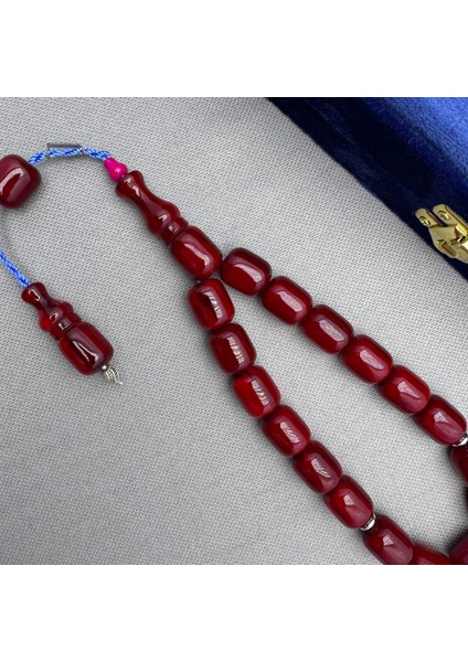 Zeyzun Usta Işçilikli Osmanlı Benzetme Vişne Bordo Hareli Kapsül Kesim Maskot Efe Boy Tespih modelleri