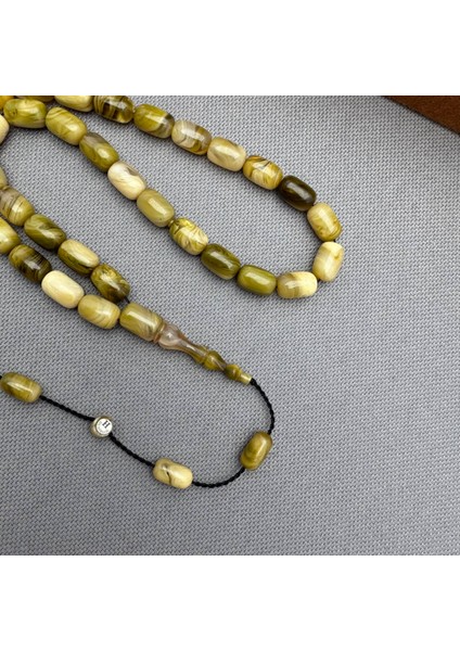 Halil Demirkol Usta Işçilikli Sütlü Kahve Yoğun Hareli Sıkma Kehribar Tespih fiyatları