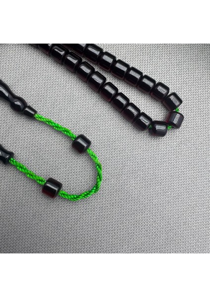 Sistem Dizayn Mısır Tane Kesim Bilek Boy Vişne Kırmızı Sıkma Kehribar Tespih fiyatları