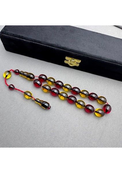 Enes Abdo Usta Işçilikli Sarı Kırmızı Efe Maskot Tespih indirimleri