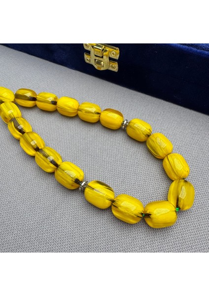 Zeyzun Usta Işçilikli Dik Damar Özel Döküm Msakot Efe Sıkma Kehribar Tespih fırsatları