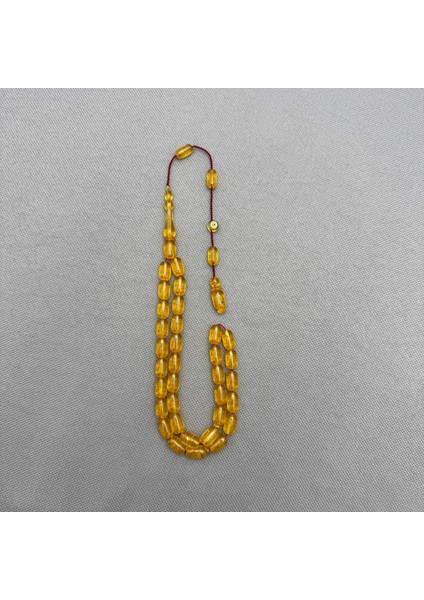 Erkan Çubukçu Usta Sarı Sıkma Kehribar Tespih fiyatları