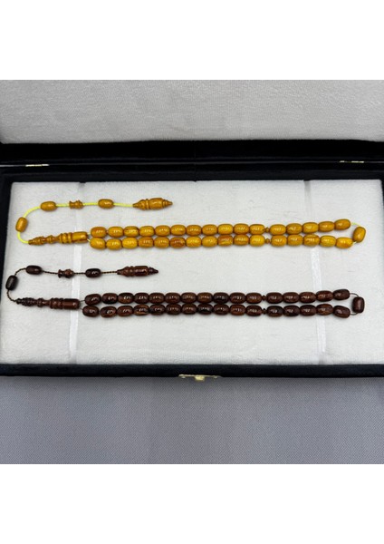 Özel Kutusunda Usta Işçilikli Sıkma Kehribar Hediyelik Tespih Set fiyatları