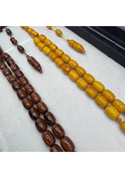 Özel Kutusunda Usta Işçilikli Sıkma Kehribar Hediyelik Tespih Set indirimleri