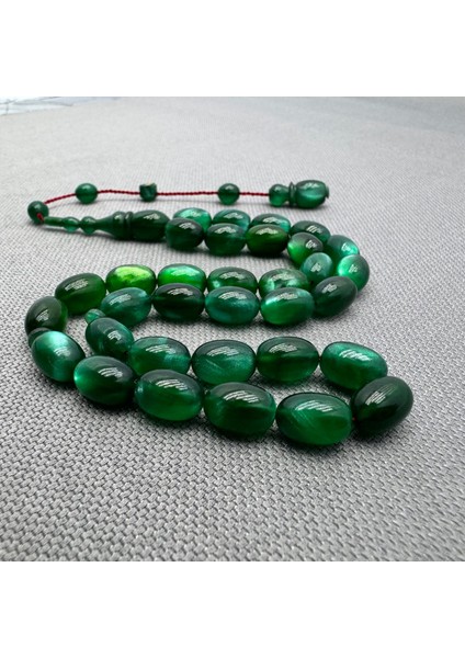 Hikmet Al Said Usta Işçilikli Simli Sıkma Kehribar Tespih fiyatları