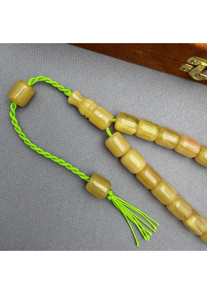 Sistemli Sarı Dik Damar Hareli Efe Maskot Tespih fiyatları