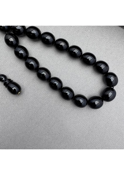 Enes Abdo Usta Işçilikli Bordo Siyah Maskot Efe Sıkma Kehribar Tespih fırsatları