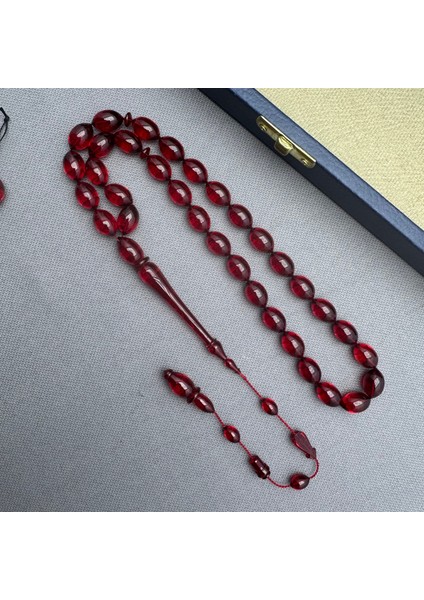 Cete Ufuk Sağlam Eski Alman Katalin Sülün Imame 9X14MM Beyzi Kesim Tespih