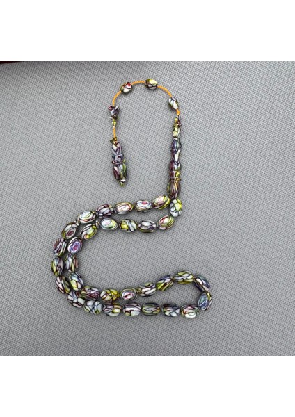 Dalgıç Usta Işçilikli Özel Seri Fransız Galalith ( Galanit ) Tespih indirimleri