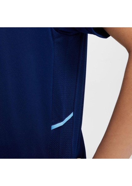 Erling Haaland Dri-Fıt Academy 25 Top Ss Çocuk Lacivert Tişört