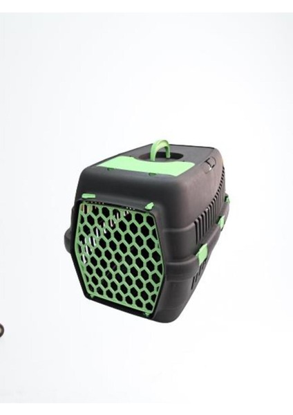 Kedi ve Köpek Taşımak Için Büyük Siyah Plastik Kedi Köpek Taşıma Kabı