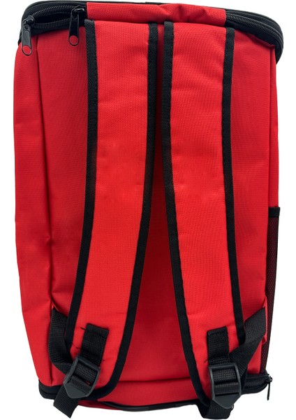 Kırmızı Kedi ve Köpek Taşıma Sırt Çantası, Rahat ve Şık Tasarım