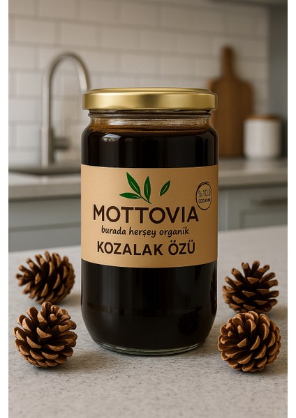Organik Çam Kozalak Özü(Pekmezi)