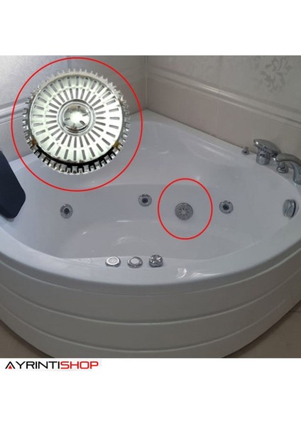 Jakuzi Emiş Ünite Kapağı Krom 1ADET fırsatları