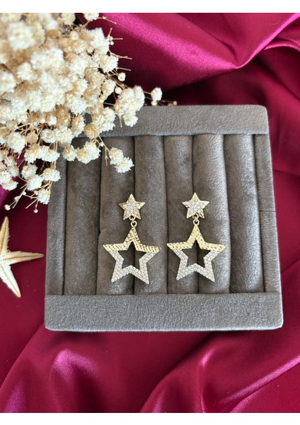 Xupıng Yıldızlı Küpe