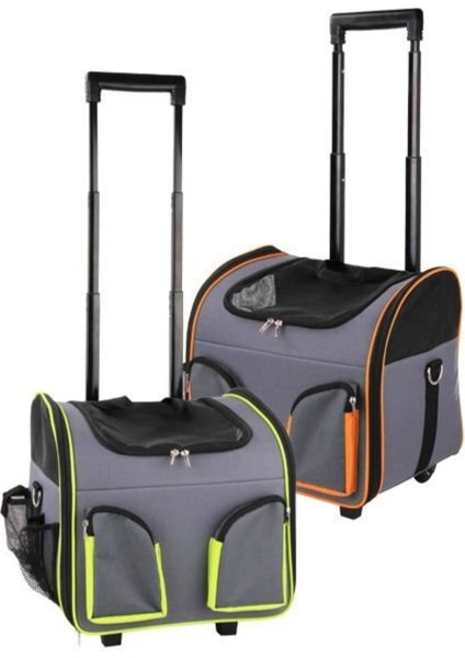 Çekçekli Çok Renkli Evcil Hayvan Taşıma Çantası, Hafif ve Pratik Kullanım