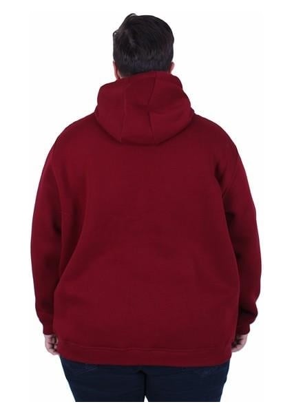 Büyük Beden 3ip Kapüşonlu Sweat Let's Go 25720 Murdum modelleri