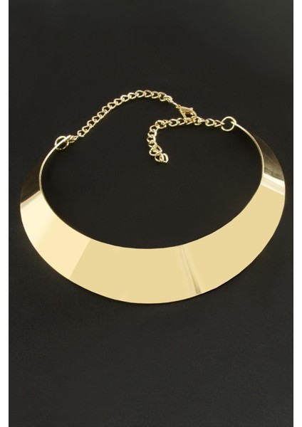 Zengezur Metal Tasma Kolye-Sarı