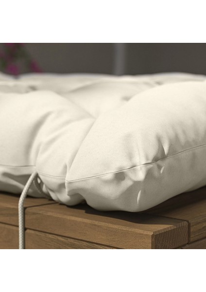 Kuddarna Şezlong Minderi Açık Gri Bej 190 x 60 Cm fiyatları