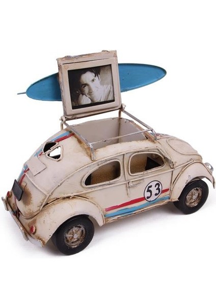 Dekoratif Metal Araba Çerçeveli Kalemlik Hediyelik modelleri