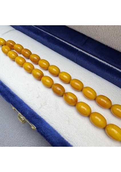 Özel Alpaka Dizayn Püsküllü Sarı Renk Dikey Yoğun Hareli Sıkma Kehribar Tespih fırsatları