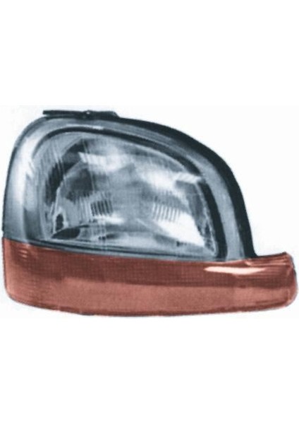 REN10KA001 - 20-5297-08-2B R.kangoo Ön Far Rh.98-