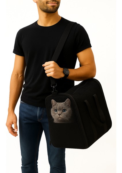 Su Geçirmez, Konforlu ve Uçak Kabin Uyumlu Kedi ve Köpek Taşıma Çantası fiyatları