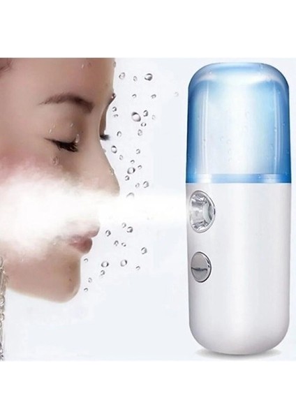 Şarjlı Mini Cilt Nemlendirici Serin Buhar Makinası