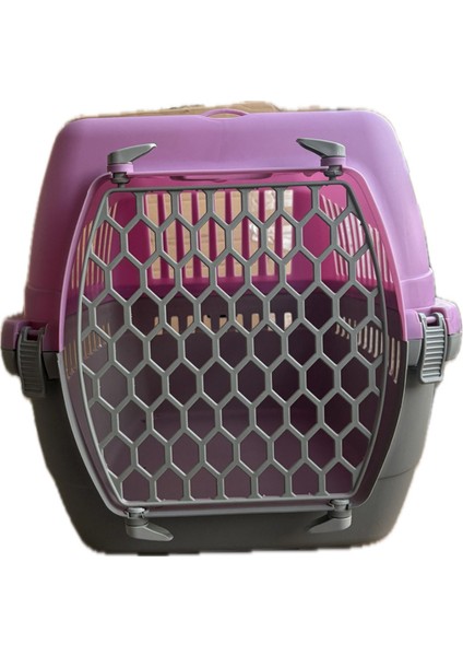 Renkli Orta Boy Evcil Taşıma Çantası 59X39X37, Kedi ve Köpekler Için Konforlu ve Şık