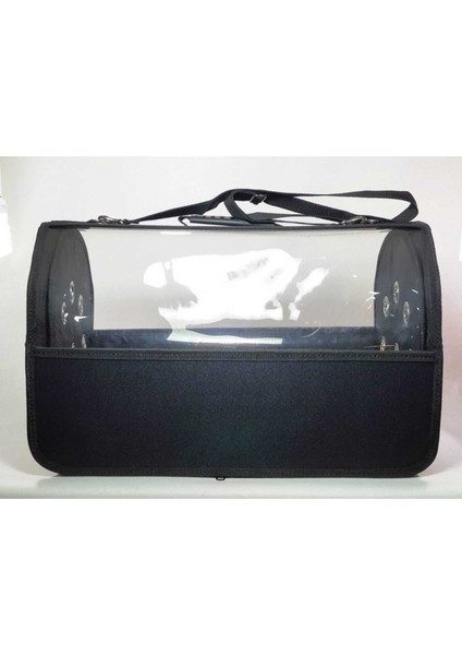 Siyah Şeffaf Taşıma Çantası Kedi ve Köpek Için Rahat ve Şık modelleri