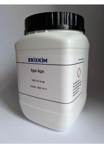 Labbakkal Agar Agar - E406 - Toz Bitkisel Jelatin 1 kg