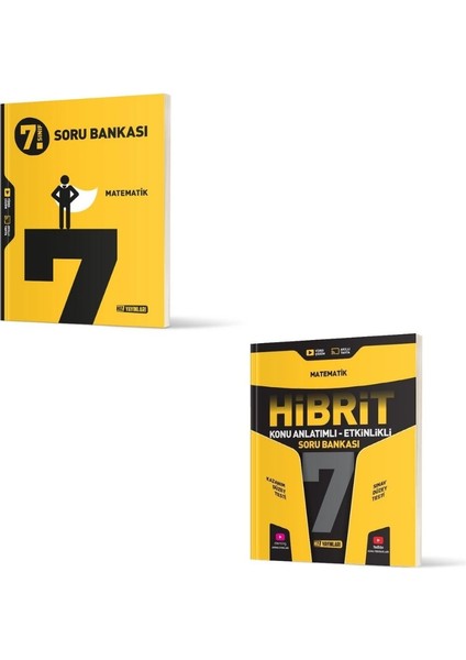 7.sınıf Matematik Soru Bankası+Hibrit Matematik Soru Bankası