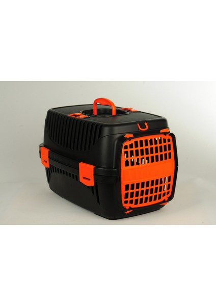 Orta Boy Çok Fonksiyonlu Siyah Turuncu Evcil Hayvan Taşıma Çantası modelleri