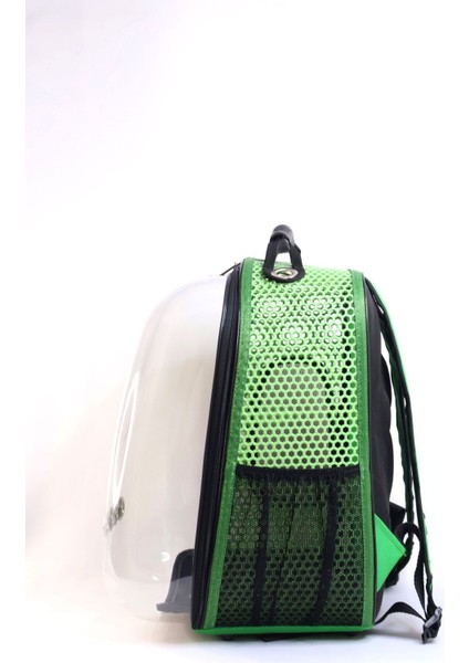 Yeşil Renk Sırt Çantası, Evcil Hayvan Taşıma, Rahat ve Hafif Tasarım fırsatları