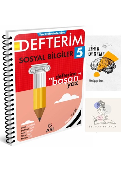 5.sınıf Sosyal Konu Anlatım DEFTER+ZİHİNDENEME-KD424