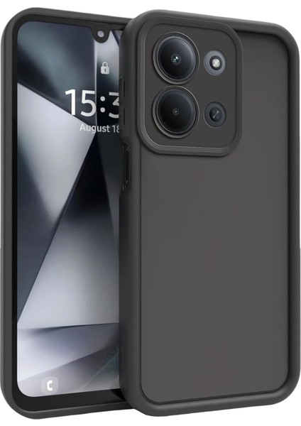 Xiaomi Redmi 15C Kılıf Kamera ve Kenar Korumalı Yumuşak Ince Hafif Zarif Tasarım Darbeye Dayanıklı Kapak