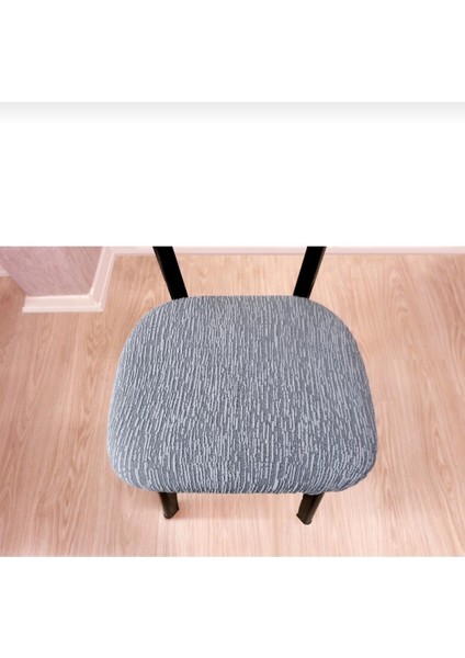 Kaliteli Elma Sandalye Kılıfı, Esnek Lastikli , Bohem Sandalye Kılıfı ( 6 Adet Sandalye Için)