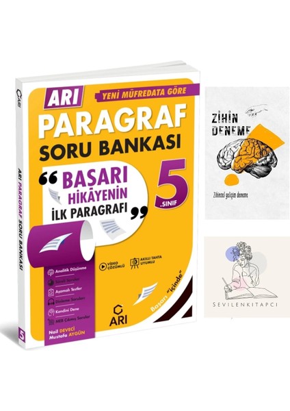 5.sınıf Paragraf Soru BANKASI+ZİHİNDENEME-KD498