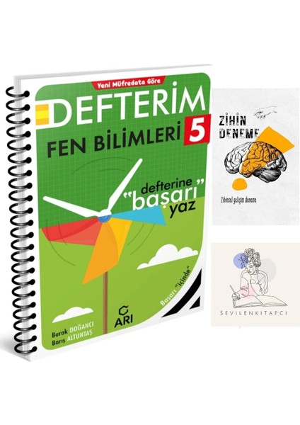 5.sınıf Fen Konu Anlatım DEFTER+ZİHİNDENEME-KD566