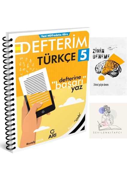 5.sınıf Türkçe Konu Anlatım DEFTER+ZİHİNDENEME-KD464