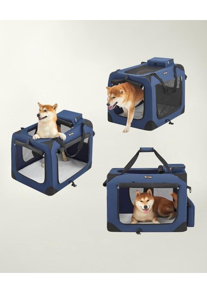 Lacivert Köpek Taşıma Çantası 70X52X52 Cm, Dayanıklı ve Şık Tasarım indirimleri