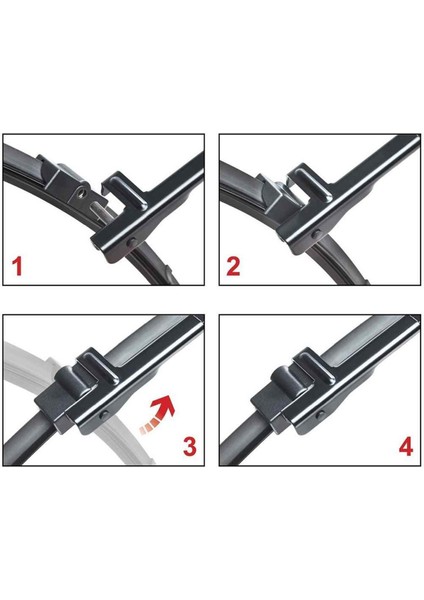 Peugeot 207 (2006-2012) Ön Silecek Süpürgesi 650MM + 430MM indirimleri