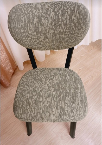 Kaliteli Elma Sandalye Kılıfı, Esnek Lastikli , Bohem Sandalye Kılıfı ( 6 Adet Sandalye Için)