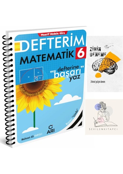 6.sınıf Matematik Konu Anlatım DEFTER+ZİHİNDENEME-KD284