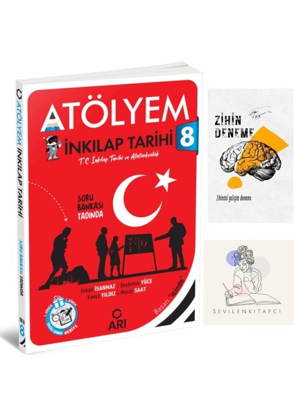 8.sınıf Inkılap Atölyem Soru BANKASI+ZİHİNDENEME-KD870