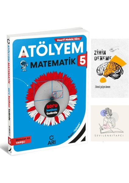 5.sınıf Matematik Atölyem Soru BANKASI+ZİHİNDENEME-KD182